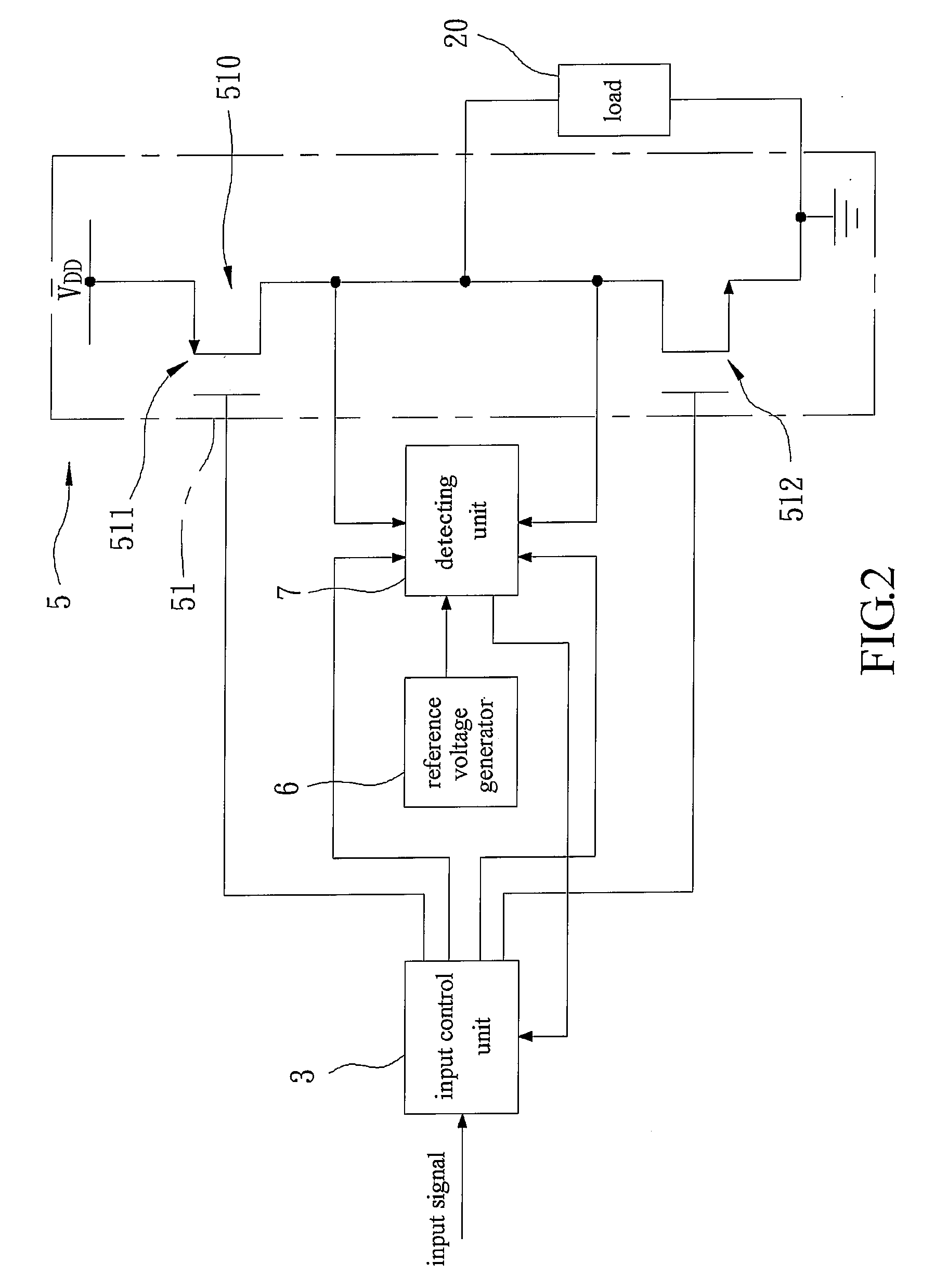 Power output device with protection function for short circuit and overload
