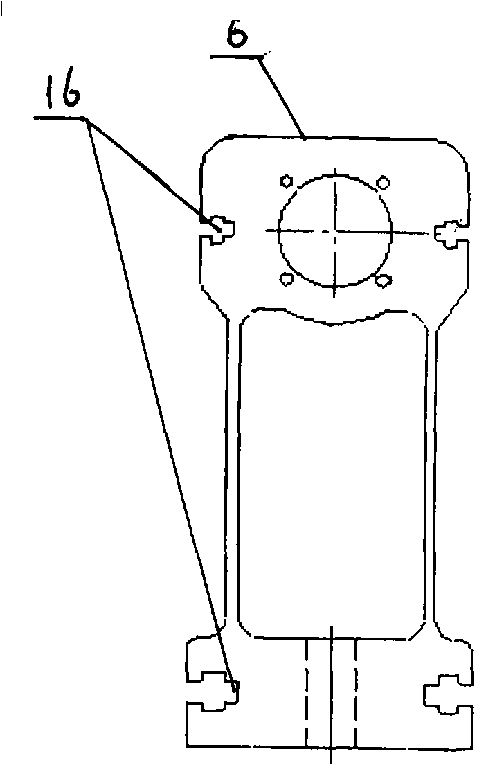 Dynamic balancing test device of rigid double-disk rotor