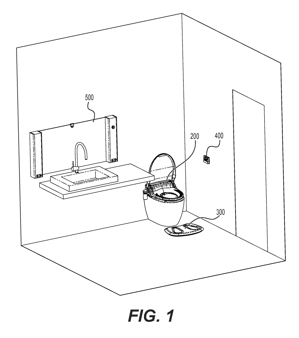 Biomonitoring devices, methods, and systems for use in a bathroom setting