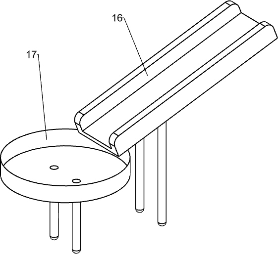 A spoon dyeing device