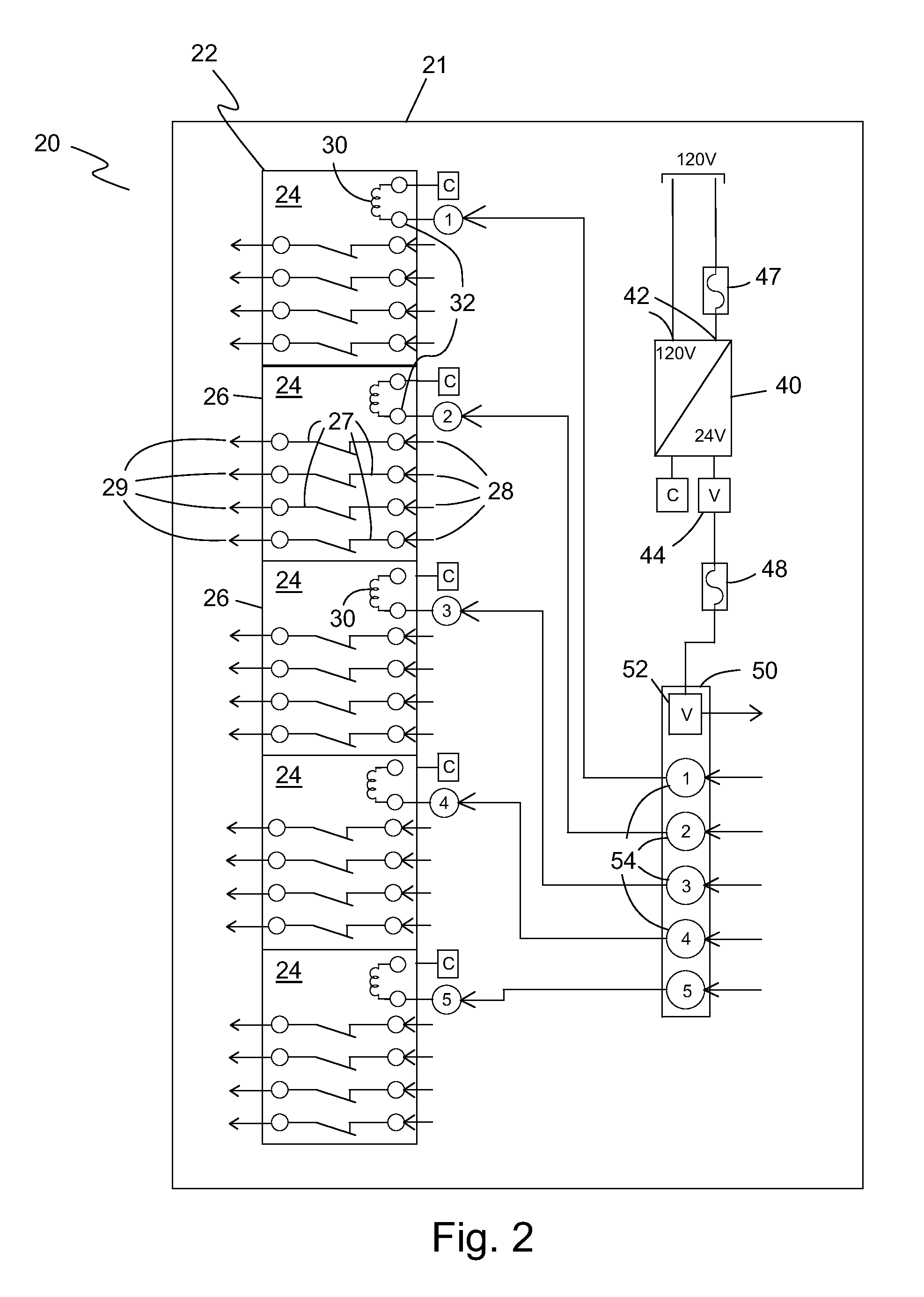 Power intervening and management panel, system and method for a power control panel