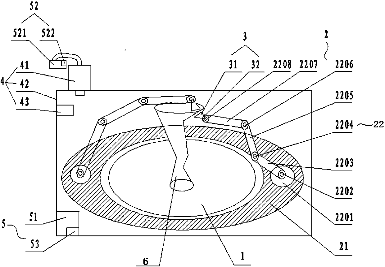 Dual-mechanical-arm type 3D printer capable of realizing 360-degree 3D rotation and printing method thereof