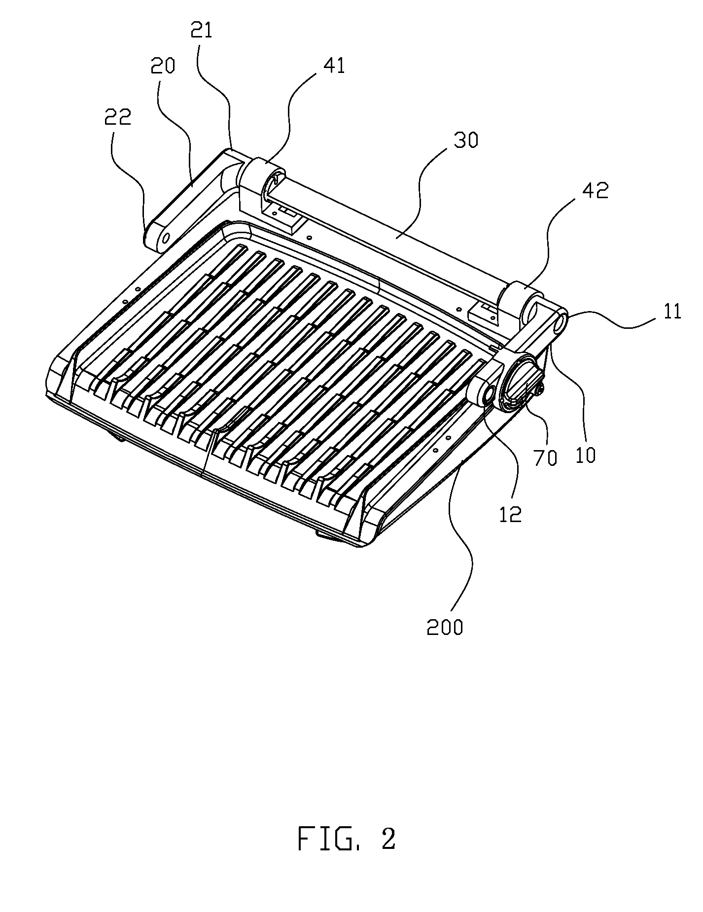 Height regulating mechanism of grill pan
