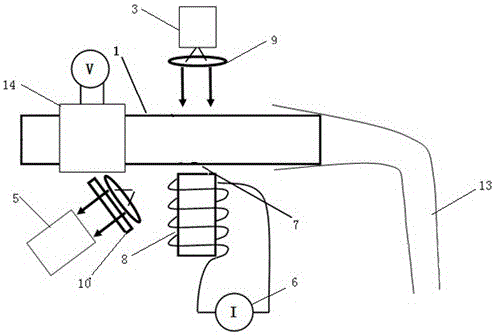 Fluorescence detection device and detection method thereof