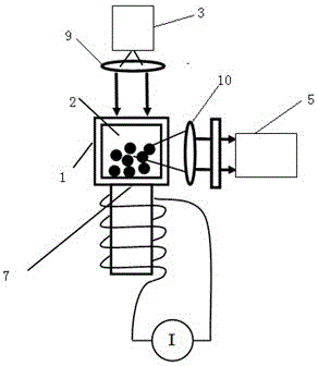 Fluorescence detection device and detection method thereof