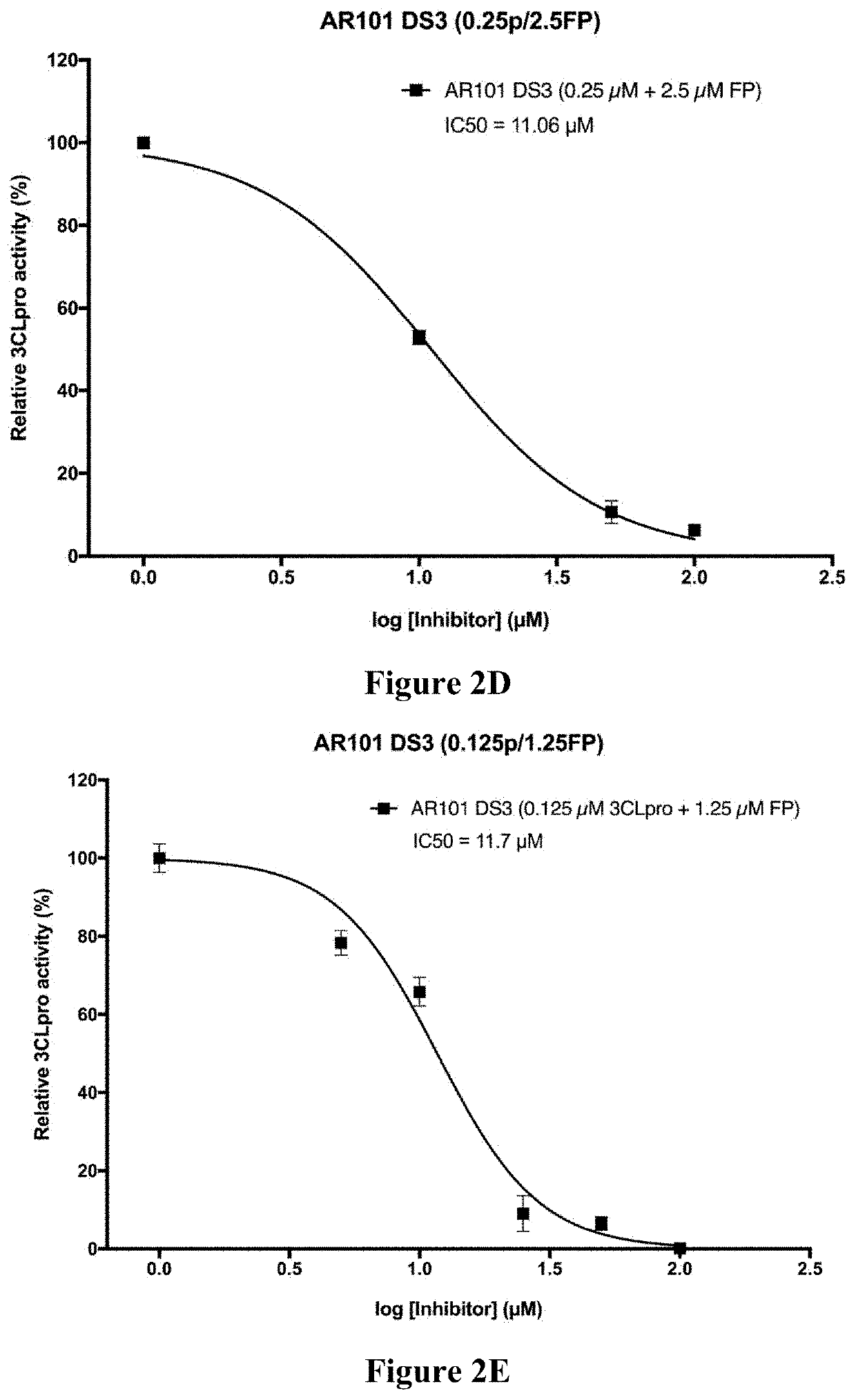 Compounds and methods for prevention and treatment of coronavirus infections