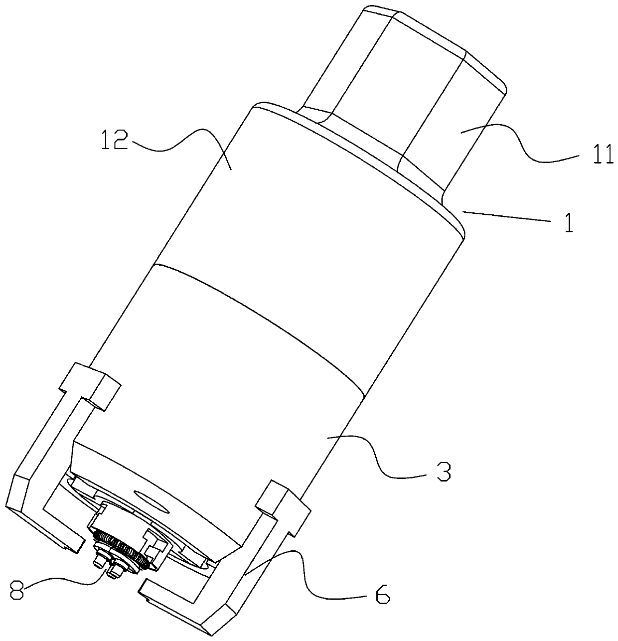 A self-returning non-standard precision screw tightening robot