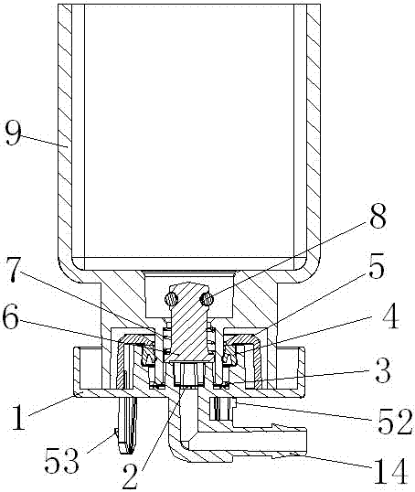 A water supply device for a beverage machine