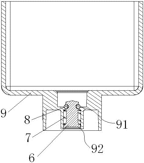 A water supply device for a beverage machine