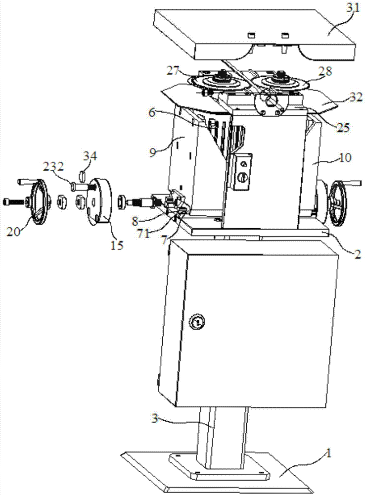Machining device for cable with metal sheath structure