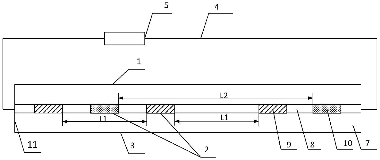 Device for comprehensively testing working parameters of casing