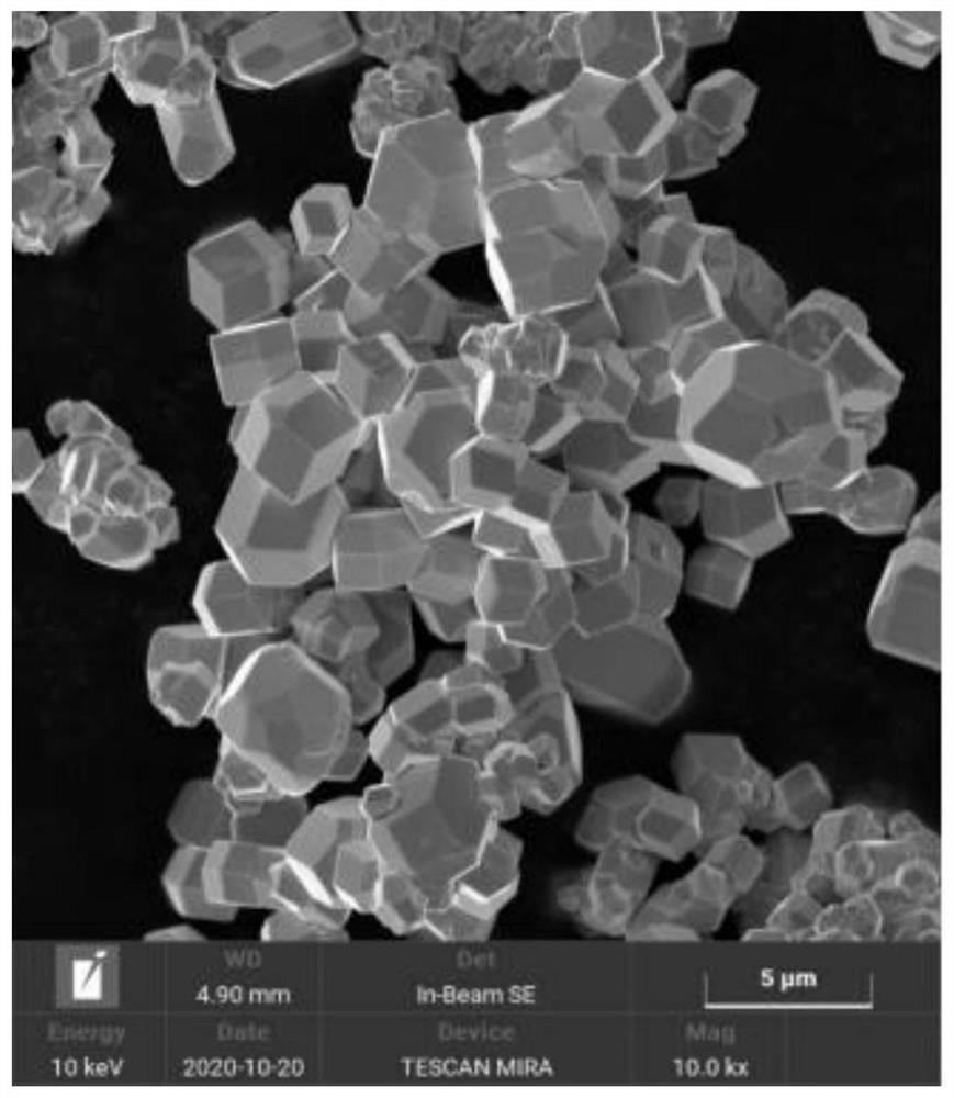 A kind of preparation method of polyhedral tungsten powder