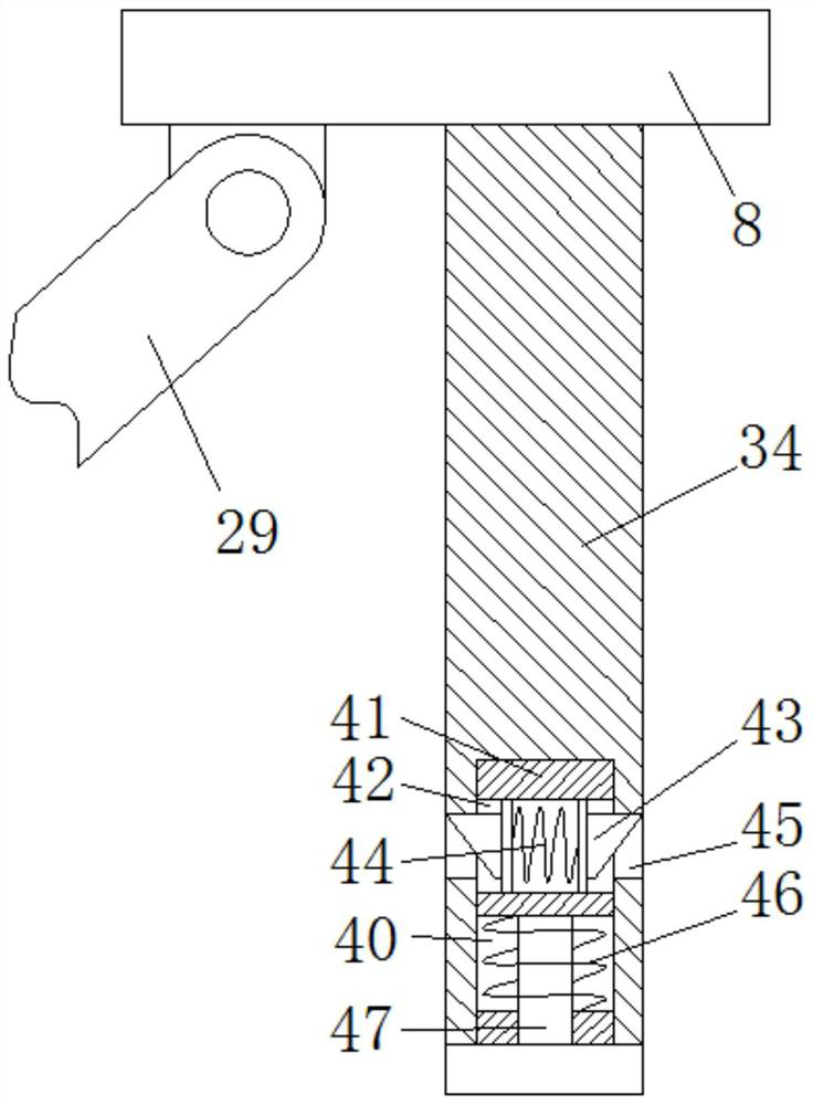 An auxiliary walking device for garden management and its use method