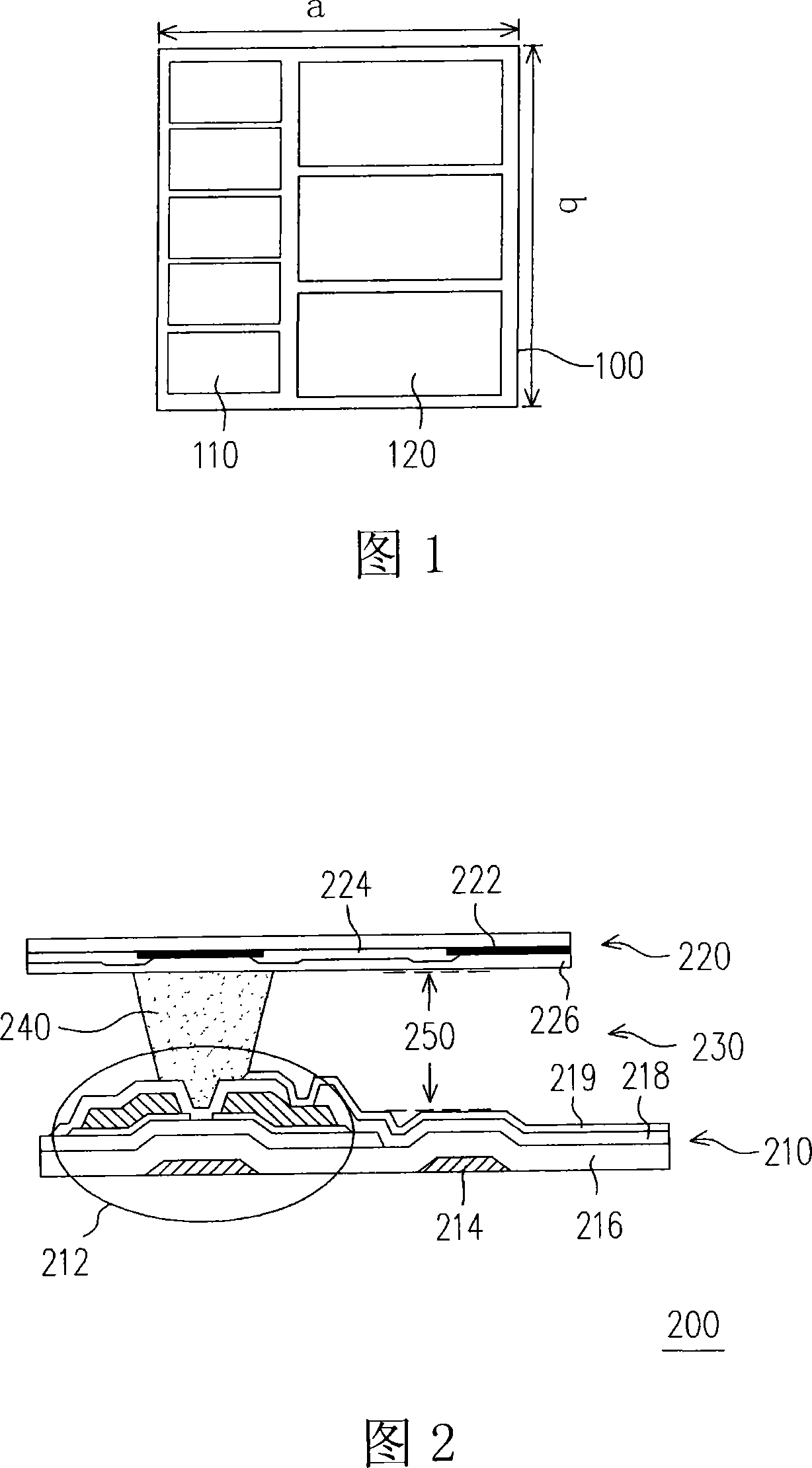Motherboard of display panel and production method thereof
