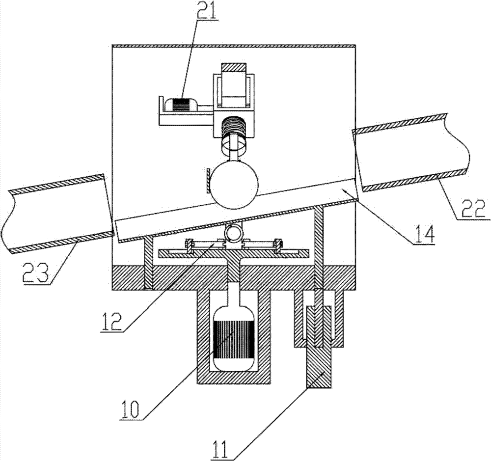 Automatic detection mechanism for appearance integrity of ball bed high-temperature reactor fuel element