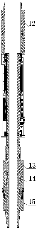 Drilling liner hanger back-off device and method controlled through ground sonar communication