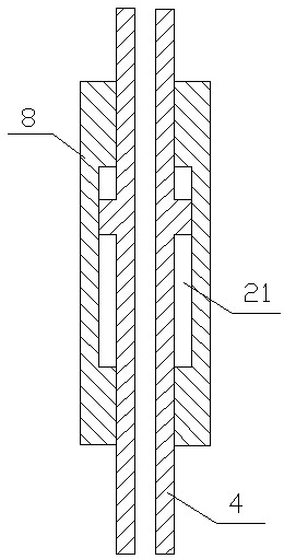 Drilling liner hanger back-off device and method controlled through ground sonar communication