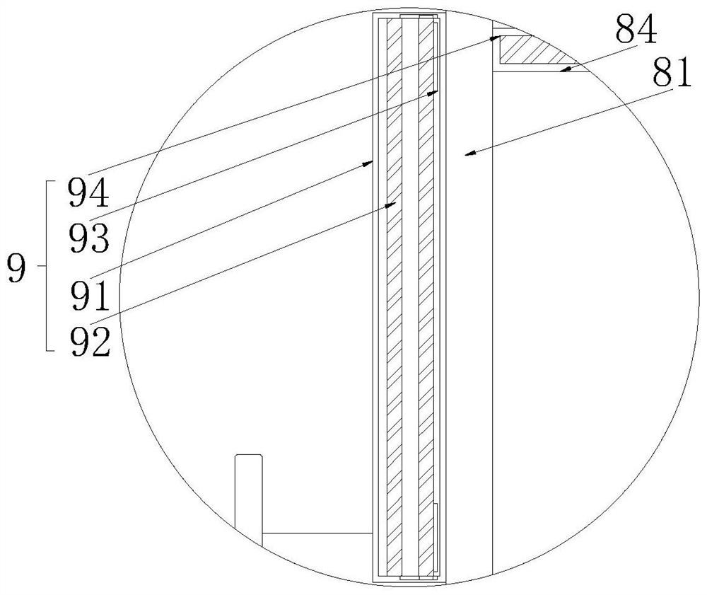 Municipal environment-friendly noise reduction green belt blocking device