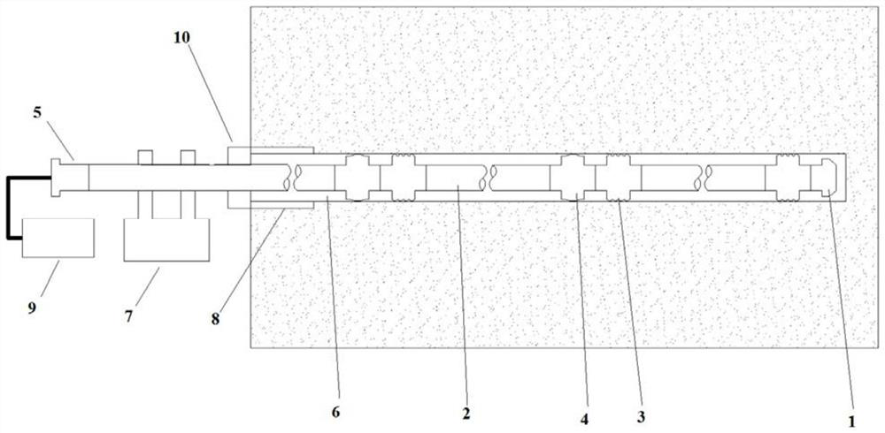 Underground coal mine nearly horizontal directional drilling large-diameter steel sleeve hole completion system and method