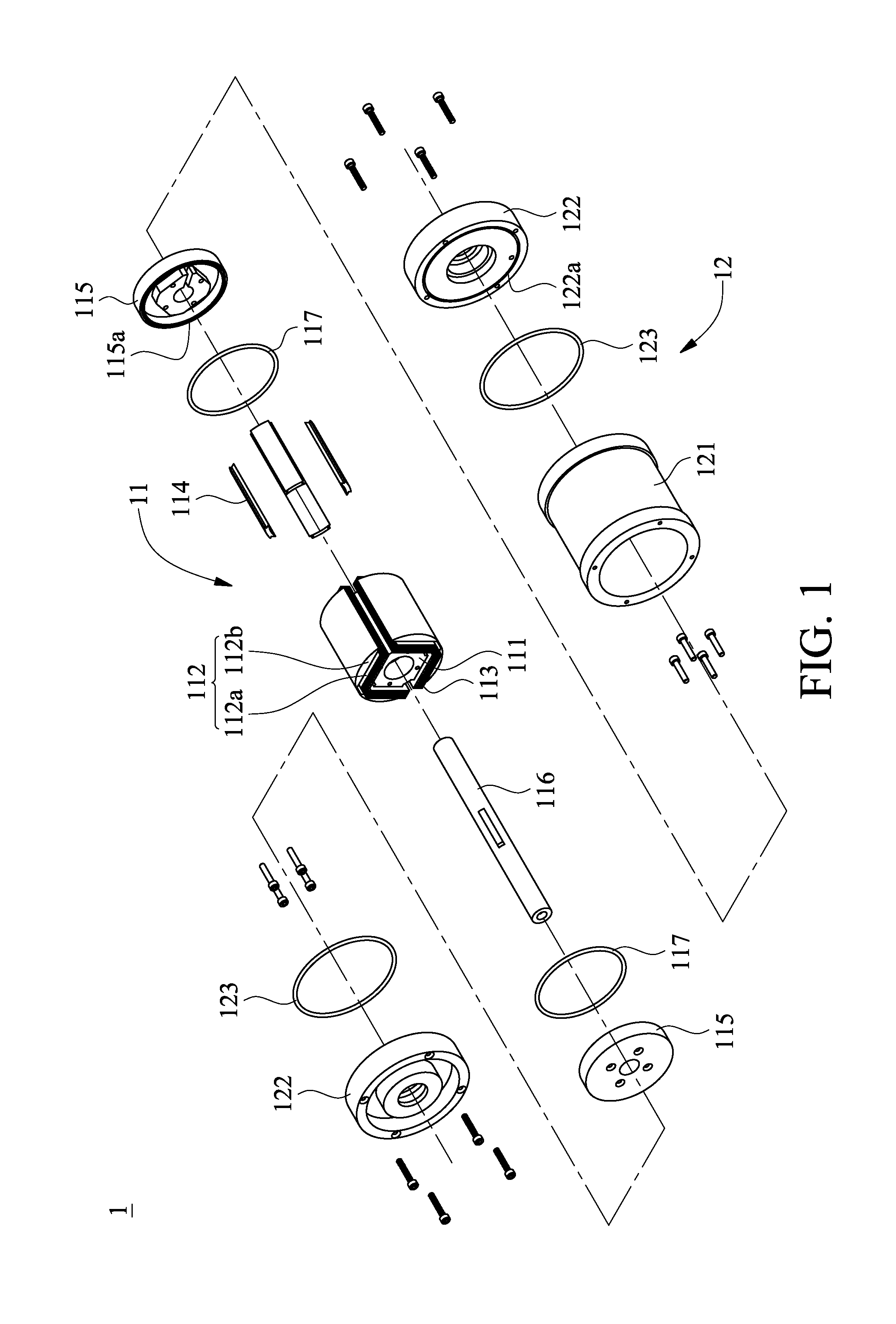 Rotary resistance device