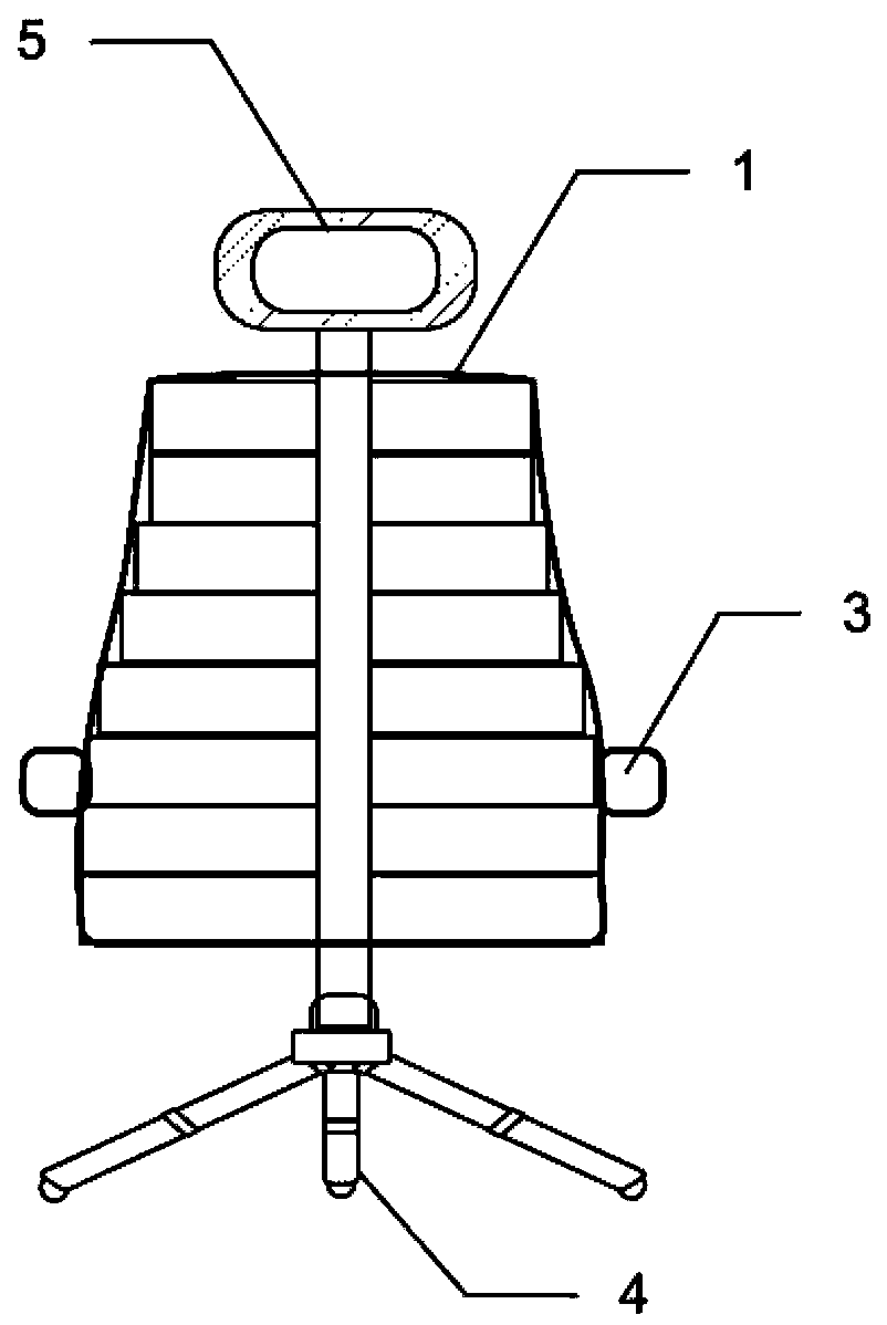 Ergonomic computer seat