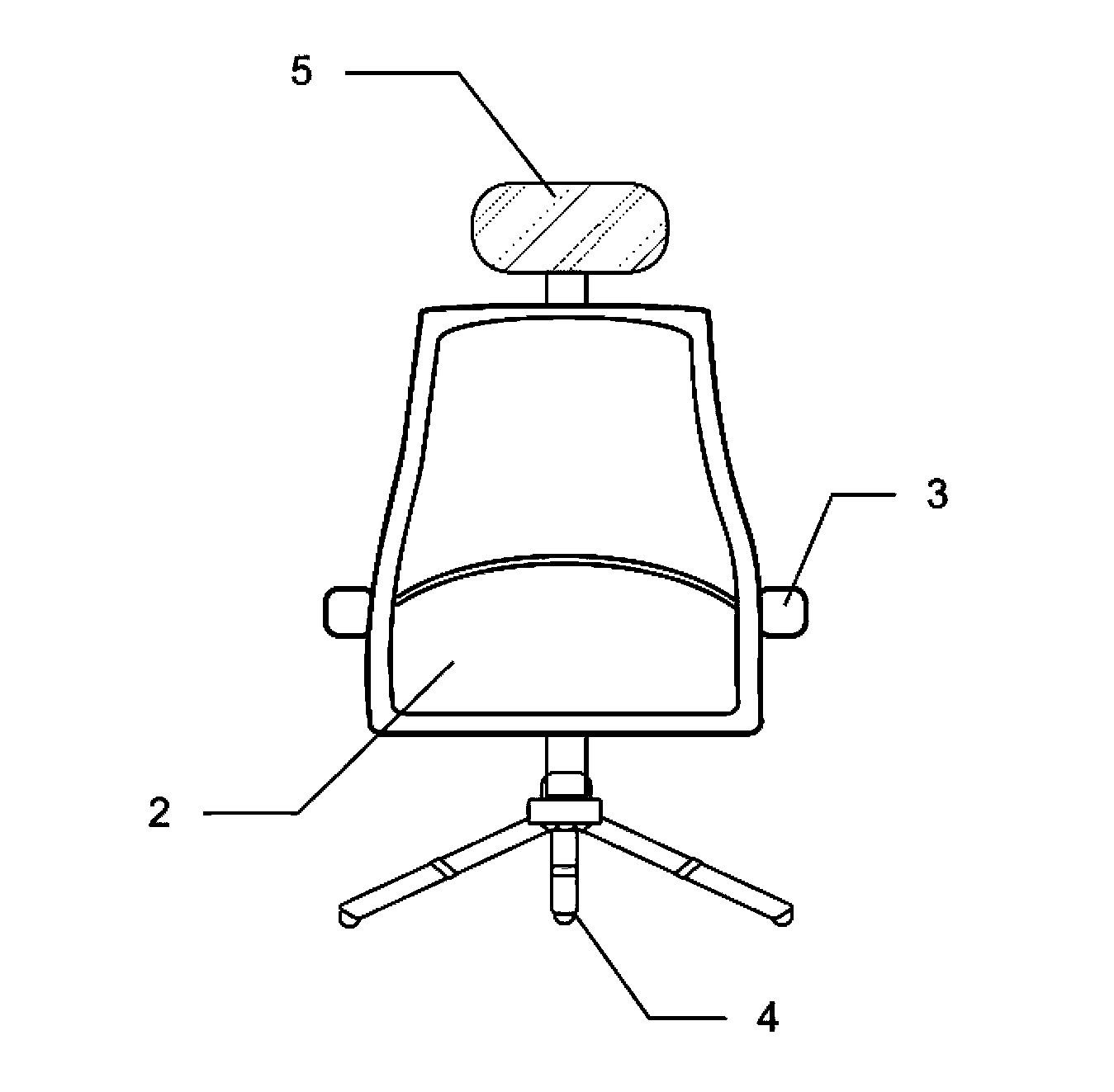 Ergonomic computer seat