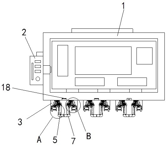 Real-time monitoring network security isolation protection device