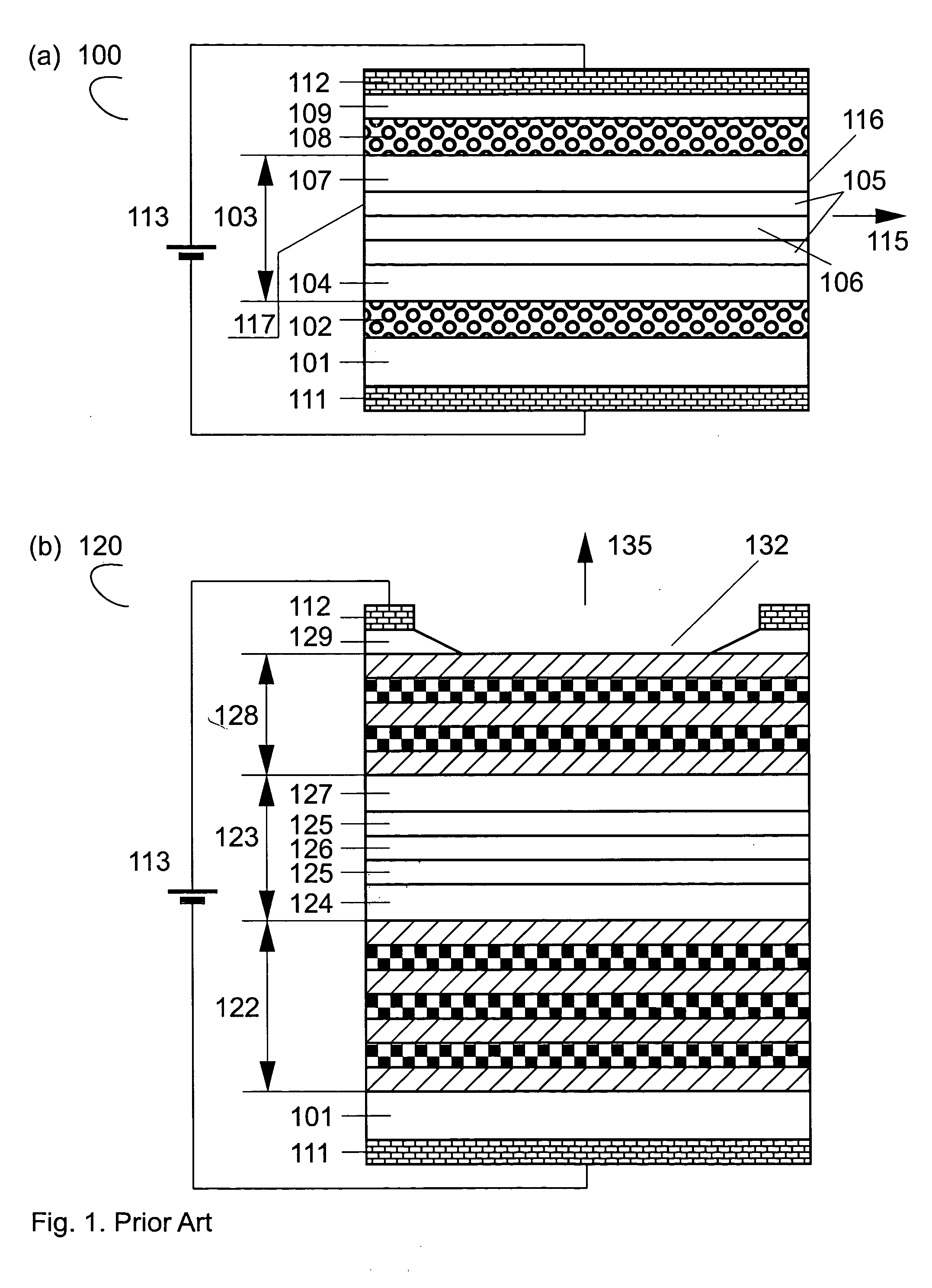 Tilted cavity semiconductor optoelectronic device and method of making same