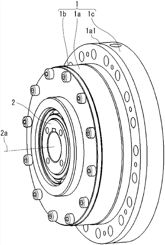 Speed reducer or speed increaser