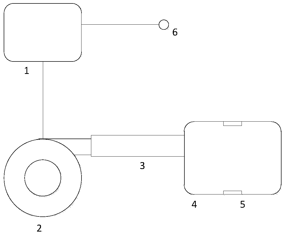 Unmanned-aerial-vehicle shock absorption gasbag and unmanned-aerial-vehicle gasbag shock absorption device