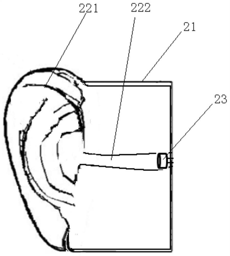 Bionic microphone pickup device and bionic spatial audio algorithm based on same