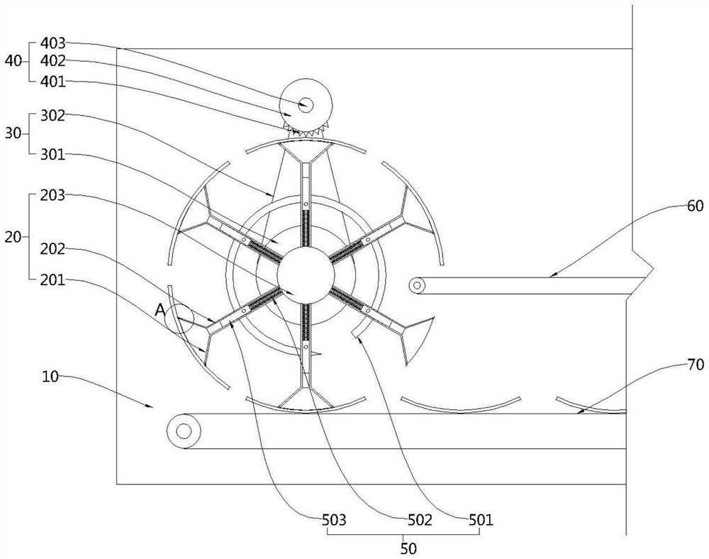 Hole opening device for lamp processing shell