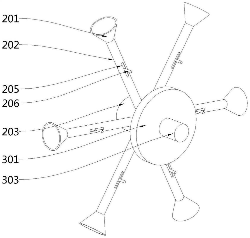 Hole opening device for lamp processing shell