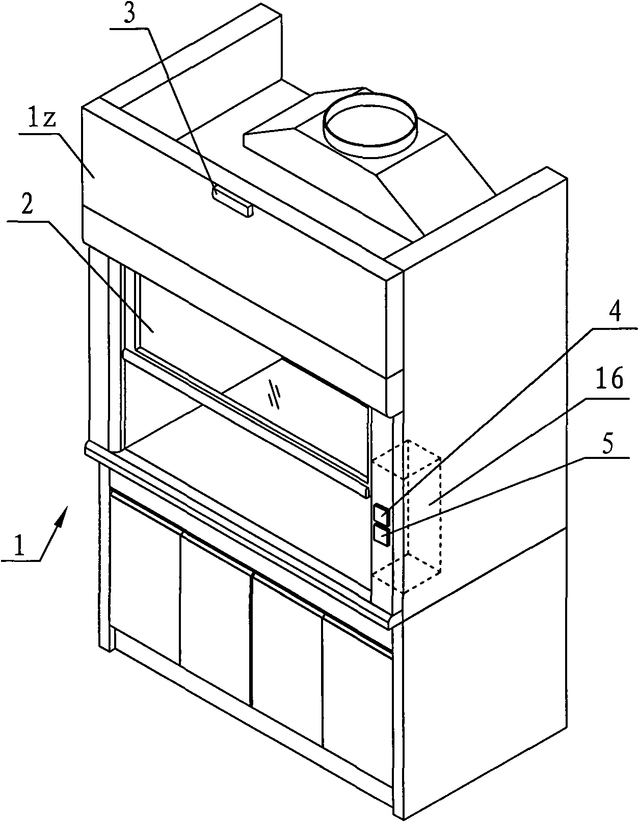 Laboratory ventilated cabinet