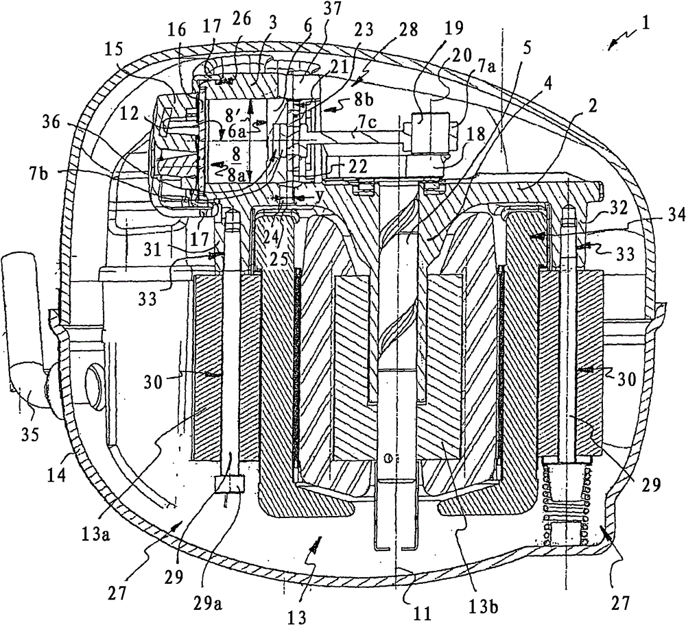 Refrigerant compressor