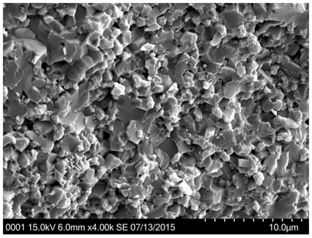 Al2O3/Ti(C,N) composite ceramic tool material and microwave sintering process thereof
