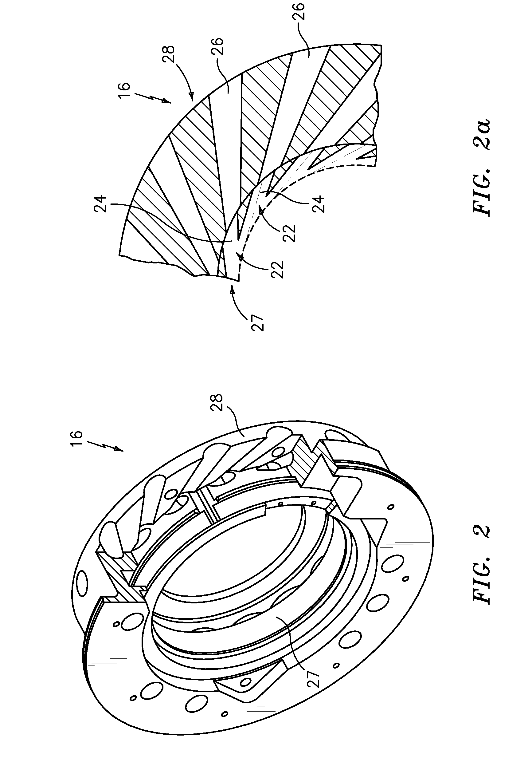 Centrifugal compressor performance by optimizing diffuser surge control and flow control device settings