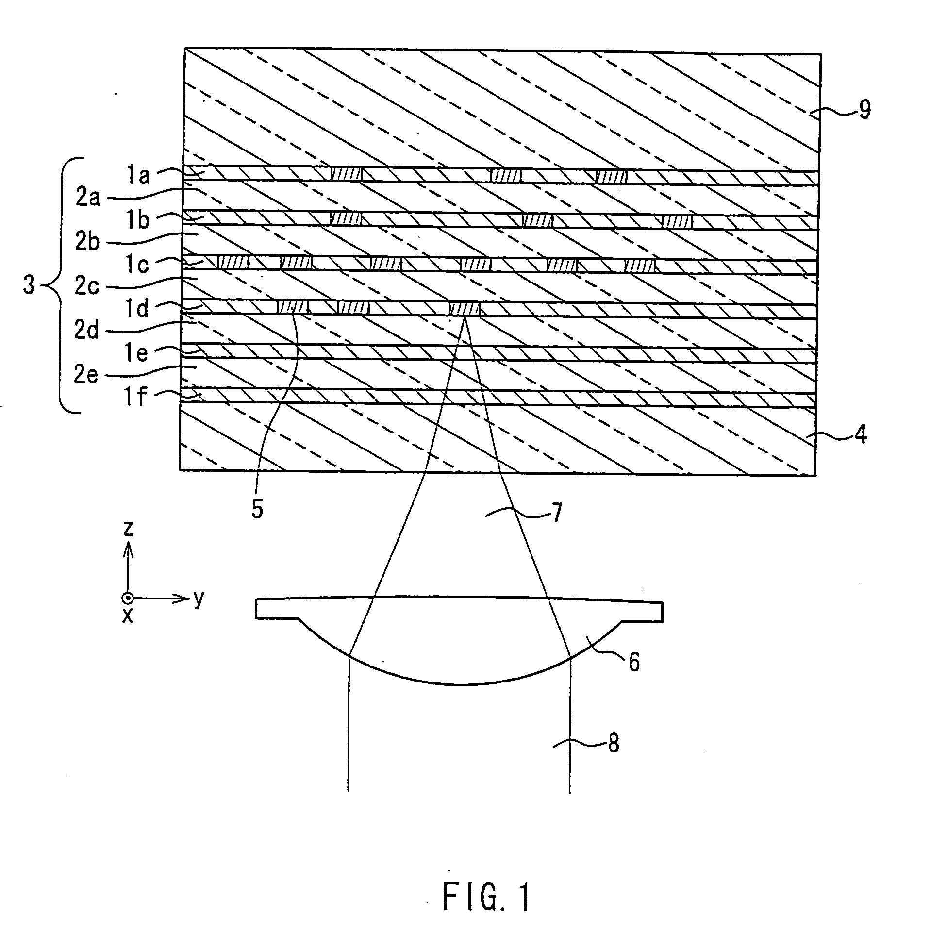 Information recording process for producing the same and optical information recording and reproducing device