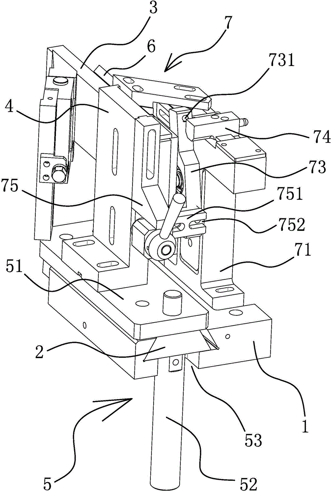 One-by-one feeding mechanism of blanks of thread rolling machine