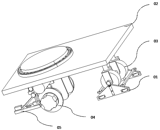 A self-adaptive track trolley