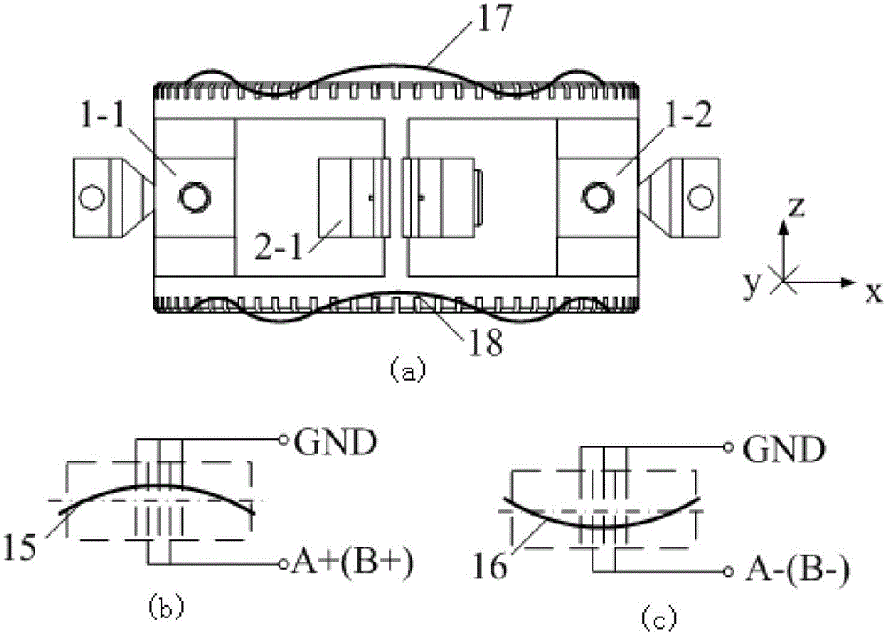 Novel double-tooth-surface rotary ultrasonic motor stator and excitation way thereof