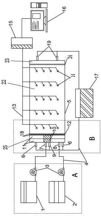 A simulation device and experimental method for three-dimensional solute transport in porous media