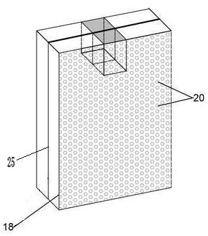 A simulation device and experimental method for three-dimensional solute transport in porous media