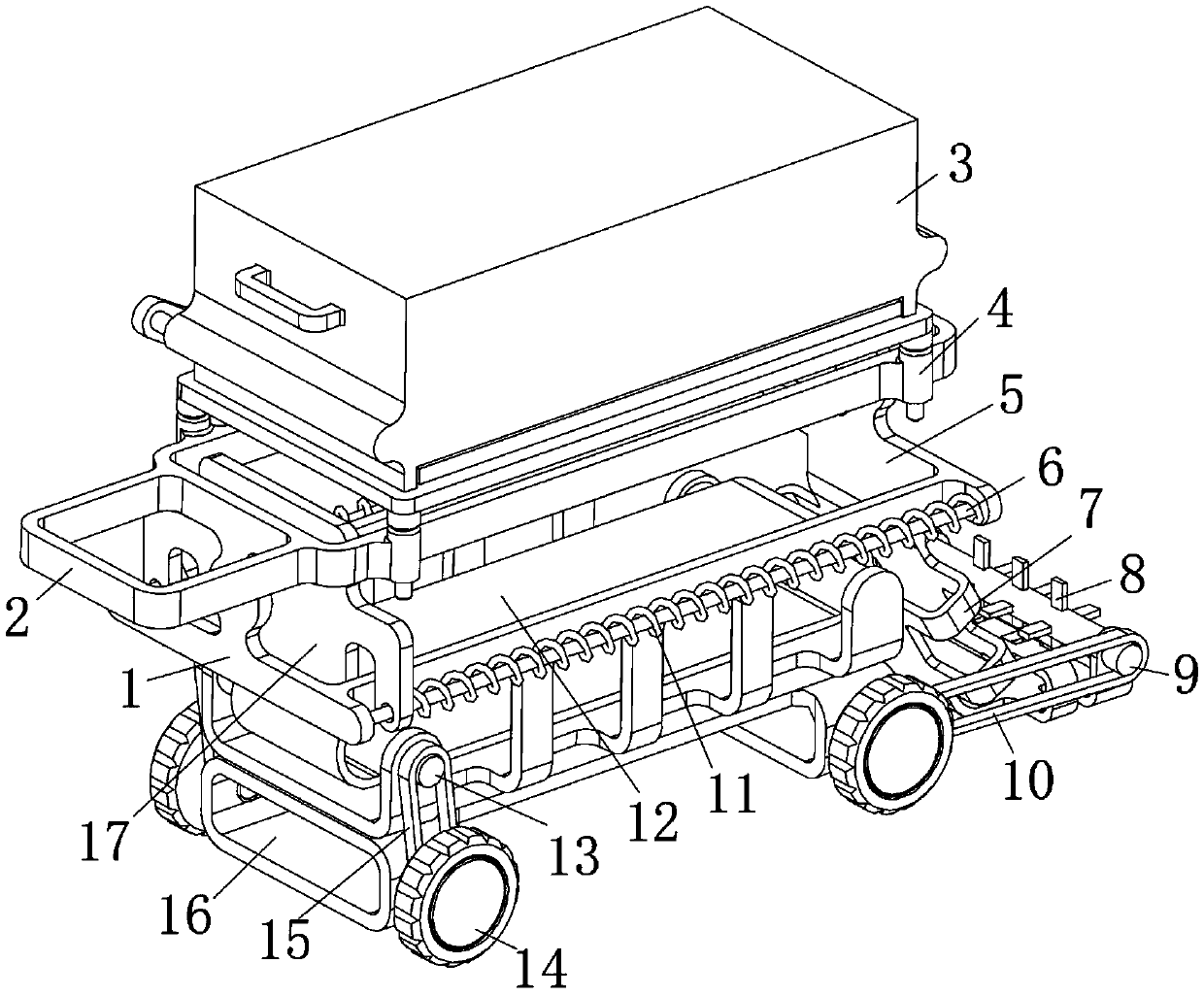 Hand-held turf paving machine