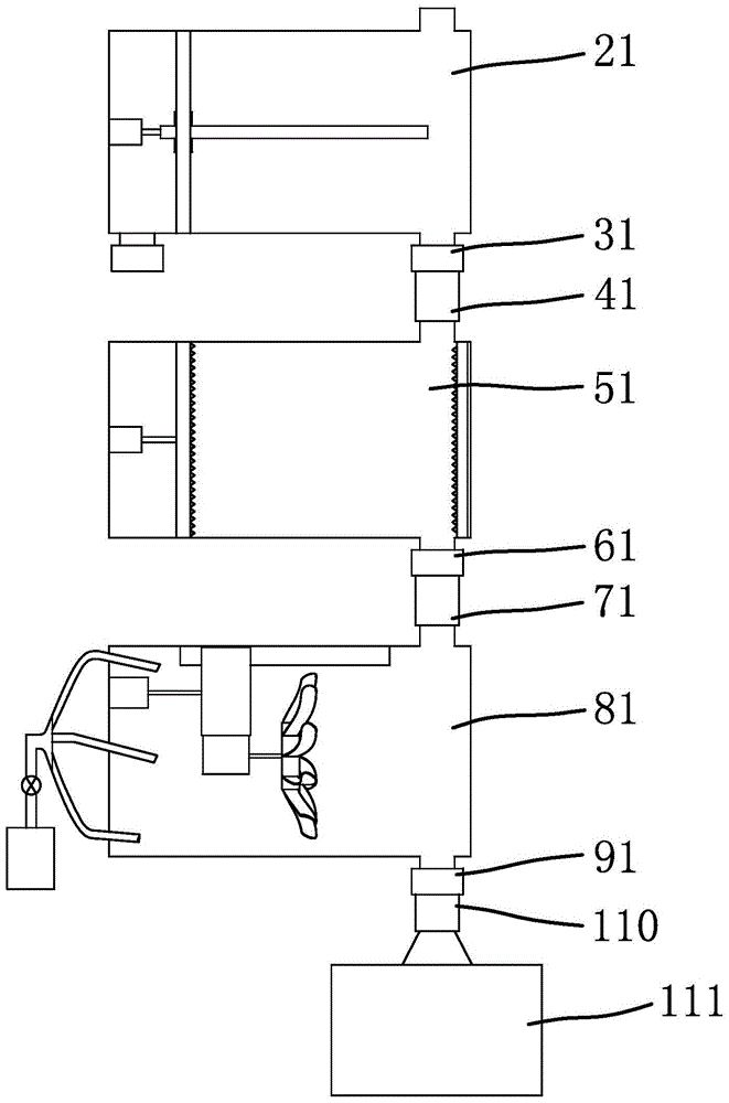 A high-efficiency water purification large-capacity integrated sink and its operating method