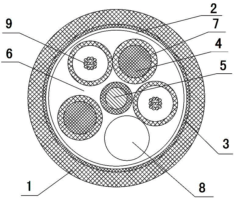 Photoelectric composite cable for access network