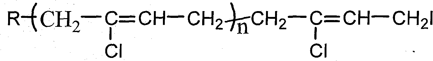 Preparation method of adhesive purpose chloroprene rubber