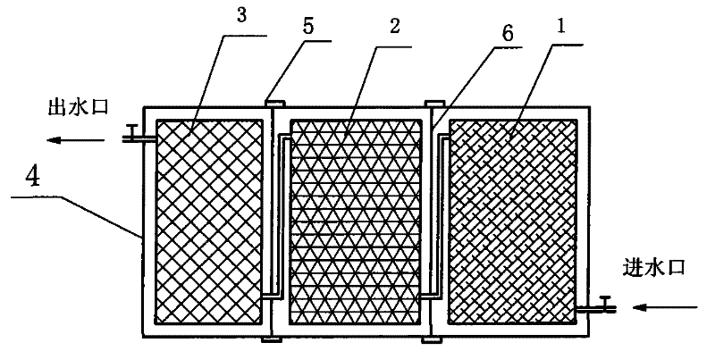 Mineralizing and filtering device for water used for bathing and bathing equipment