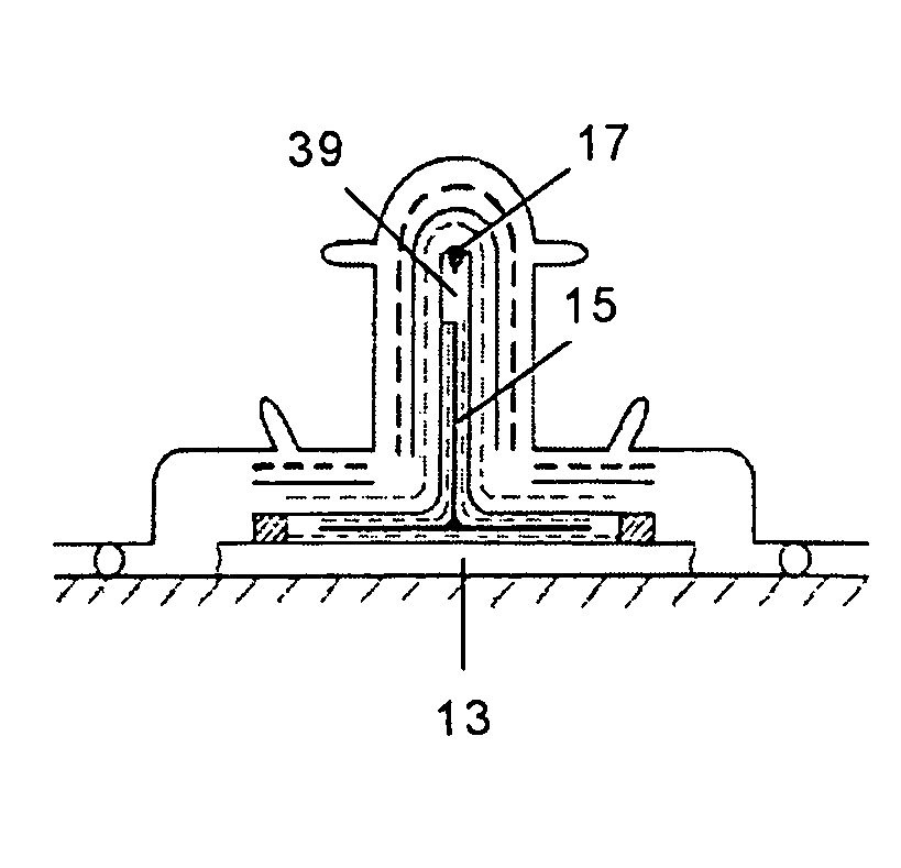 Process of manufacturing composite structures with embedded precured tools