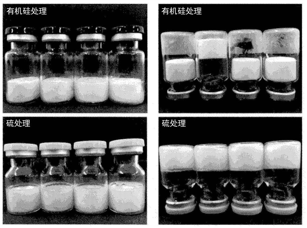 Lyophilized formulation sealed in glass vial